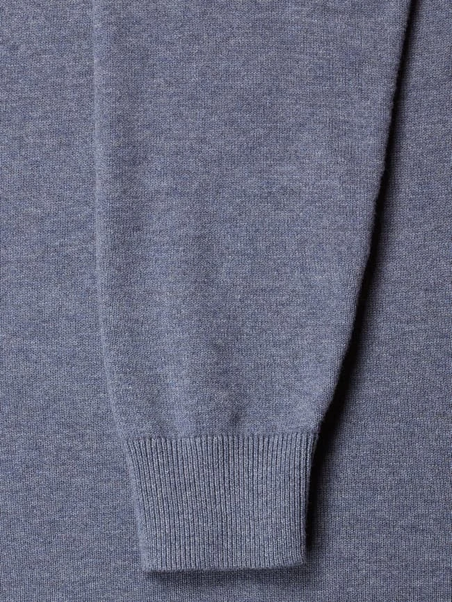 Tom Tailor Pullover Aus Baumwolle Mit Logo-Stickerei - Blau 5 Tom Tailor Pullover Aus Baumwolle Mit Logo-Stickerei - Blau – Bild 3