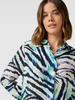 Yippie Hippie Blusenkleid Mit Allover-Muster - Blau -Beliebt Bekleidungsgeschäft 897l2kaaa8o58li58d748e9g98ql0dqe8sr3ie2e658l2da9696kiiib6l74gh296l8kucic6t4kuii26d3jgdj471ij6e1m64rm4o9k6cs3ae9oc8r64p1m74sjepj66oo6cd0