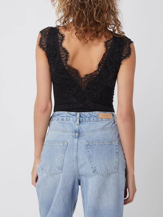 Pieces Body Im Lingerie-Look Modell 'Ilu' - Schwarz 7 Pieces Body Im Lingerie-Look Modell 'Ilu' - Schwarz – Bild 5