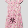 Happy Girls Minikleid Mit Floralem Muster - Hellrosa
