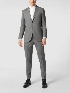 Tiger Of Sweden Anzughose Mit Bügelfalten - Hellgrau