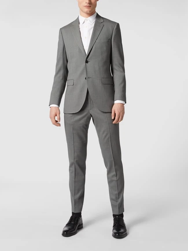 Tiger Of Sweden Anzughose Mit Bügelfalten - Hellgrau 3 Tiger Of Sweden Anzughose Mit Bügelfalten - Hellgrau