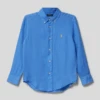 Polo Ralph Lauren Kids Freizeithemd Mit Logo-Stitching - Bleu