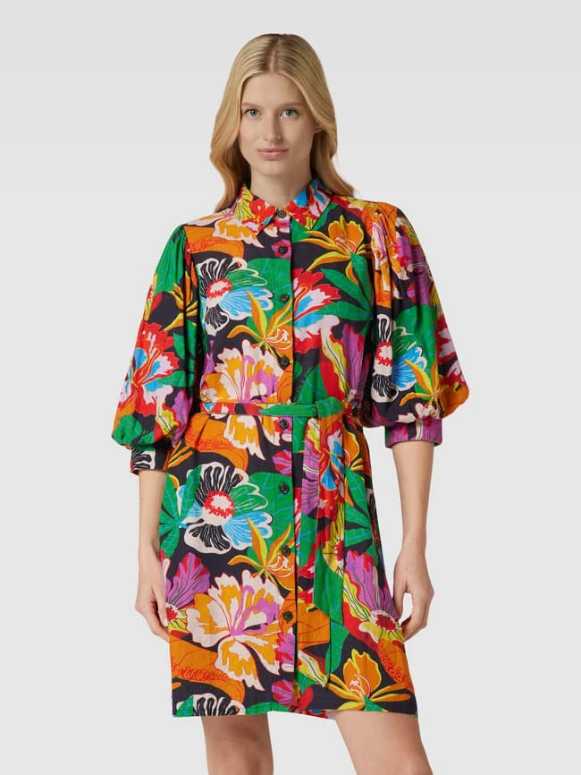 Scotch & Soda Blusenkleid Mit Viskose-Anteil - Orange 6 Scotch & Soda Blusenkleid Mit Viskose-Anteil - Orange – Bild 4