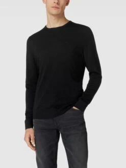 CK Calvin Klein Strickpullover Mit Logo-Stitching Modell 'SUPERIOR' - Schwarz -Beliebt Bekleidungsgeschäft 8d2l4hija9754iqdad93ccpja9430gi69h544hq56kql6iic6t3l8h9o9l7jgiam6h846d1iakok4kij8so6ad1k6lhm2d1g69hmcp1k6gs6cob575j3ep1k69i3aopl69i3ee0