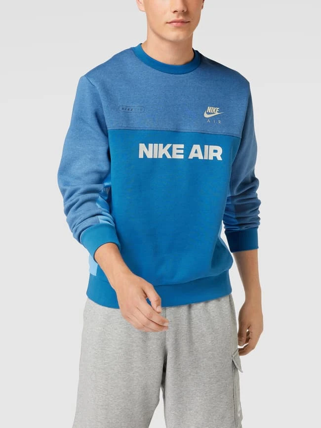 Nike Sweatshirt Mit Label-Print - Hellblau 6 Nike Sweatshirt Mit Label-Print - Hellblau – Bild 4
