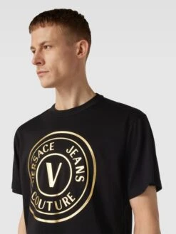 Versace Jeans Couture T-Shirt Mit Label-Print - Schwarz -Beliebt Bekleidungsgeschäft 8d950d2dakp4gdah6l138h1p9hb4sia68p546c2g6574cipm6pa4qka1652jgjqaago46gah8or46jid6p3j6eb461h3gc35ccqj4dpk6li68e9p6di34c1l68o6ceb26kq3gc0