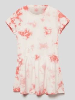 Name It Kleid Im Batik-Look - Pink