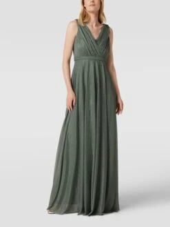 TROYDEN COLLECTION Abendkleid Mit Taillenpasse - Mint