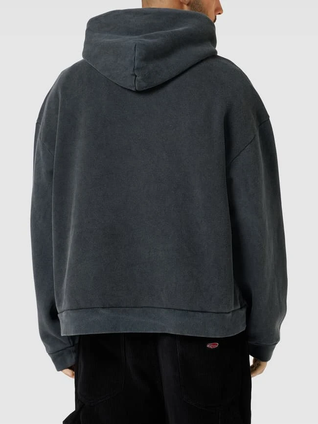 REVIEW Hoodie Mit Label-Stitching - Schwarz 7 REVIEW Hoodie Mit Label-Stitching - Schwarz – Bild 5