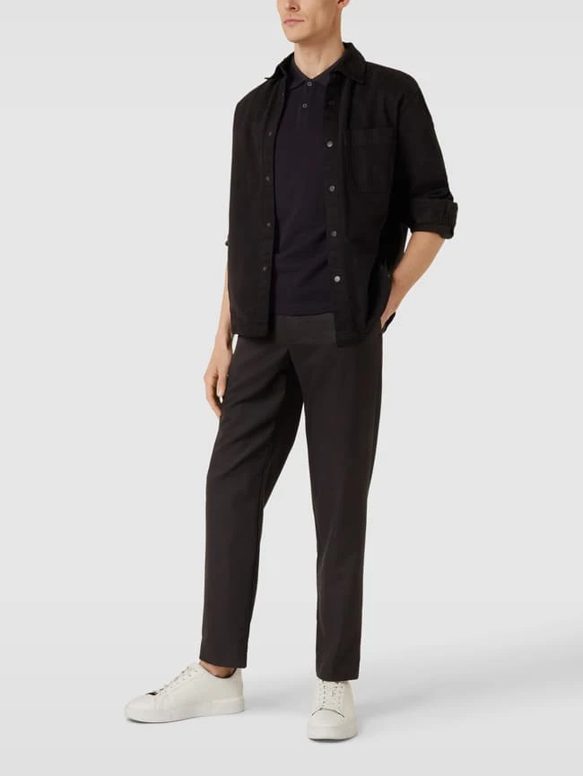 S.Oliver RED LABEL Regular Fit Poloshirt Aus Baumwolle - Schwarz 3 S.Oliver RED LABEL Regular Fit Poloshirt Aus Baumwolle - Schwarz