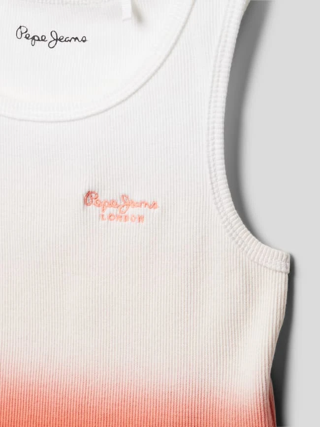 Pepe Jeans Tanktop Mit Label-Stitching Modell 'GARNIER' - Apricot 4 Pepe Jeans Tanktop Mit Label-Stitching Modell 'GARNIER' - Apricot – Bild 2