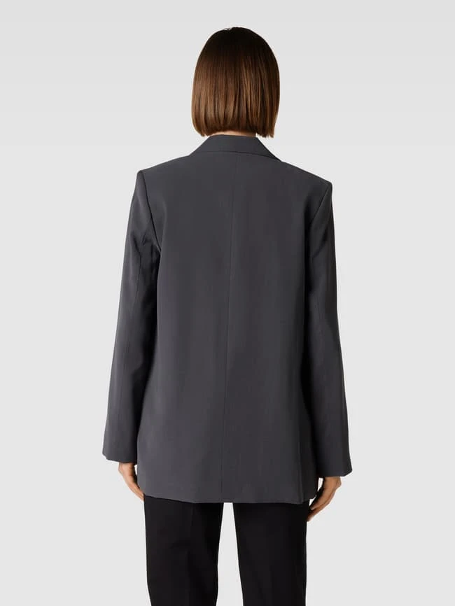 Jake*s Casual Blazer Aus Viskose-Mix Mit Pattentaschen - Anthrazit 7 Jake*s Casual Blazer Aus Viskose-Mix Mit Pattentaschen - Anthrazit – Bild 5