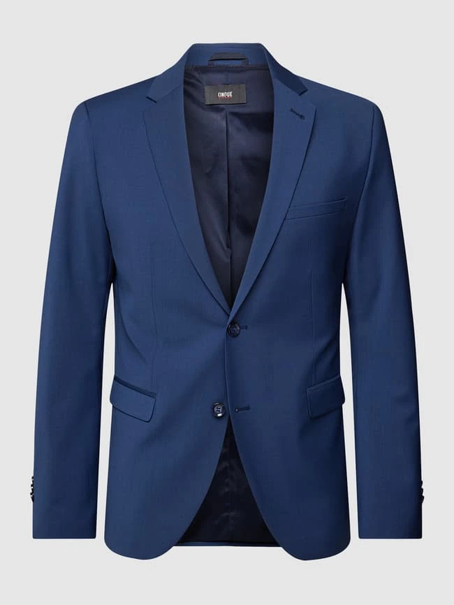 Cinque Anzug Mit Reverskragen - Royalblau 4 Cinque Anzug Mit Reverskragen - Royalblau – Bild 2