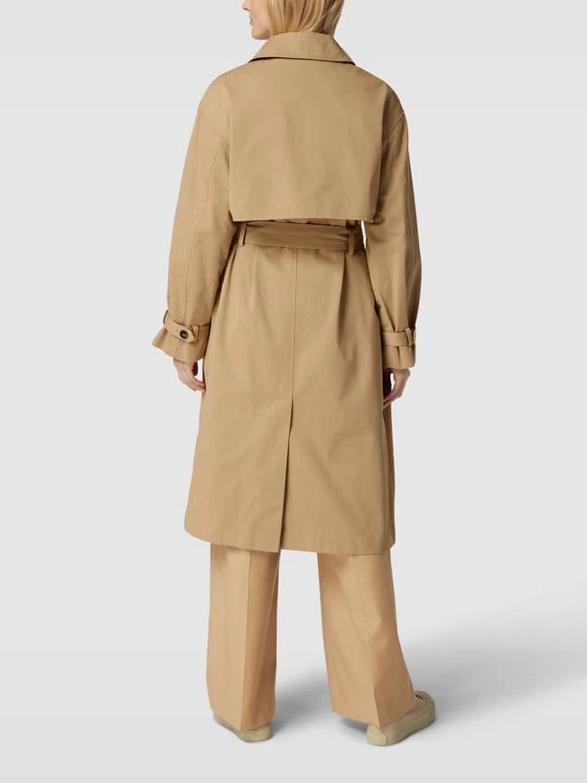 Jake*s Collection Trenchcoat Mit Reverskragen - Sand 7 Jake*s Collection Trenchcoat Mit Reverskragen - Sand – Bild 5