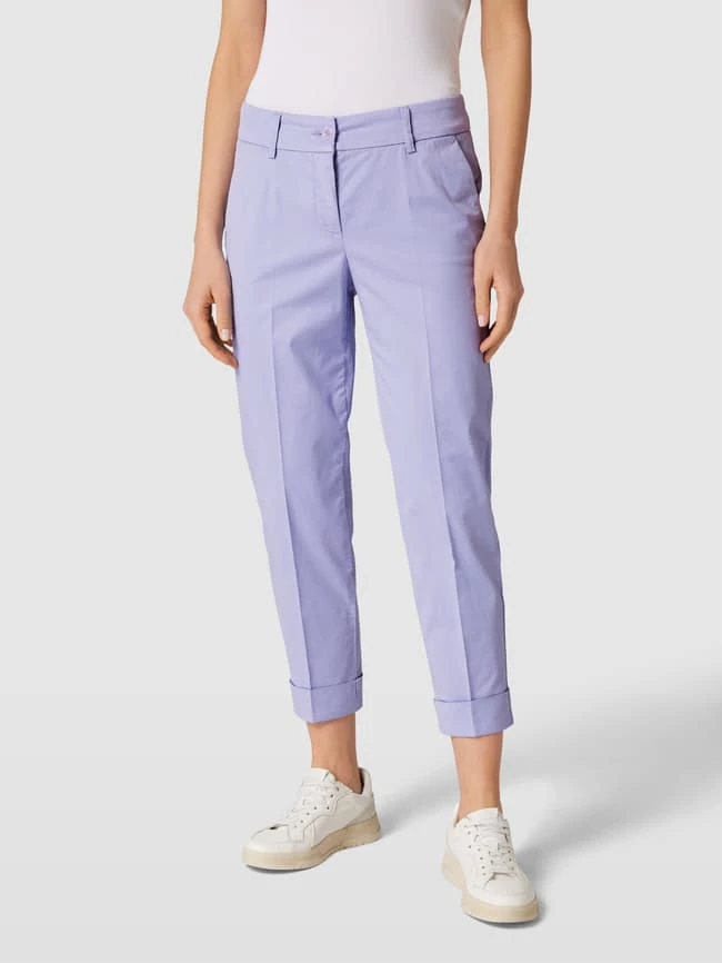 Raffaello Rossi Hose Mit Seitlichen Eingrifftaschen Modell 'DORA' - Lila 6 Raffaello Rossi Hose Mit Seitlichen Eingrifftaschen Modell 'DORA' - Lila – Bild 4