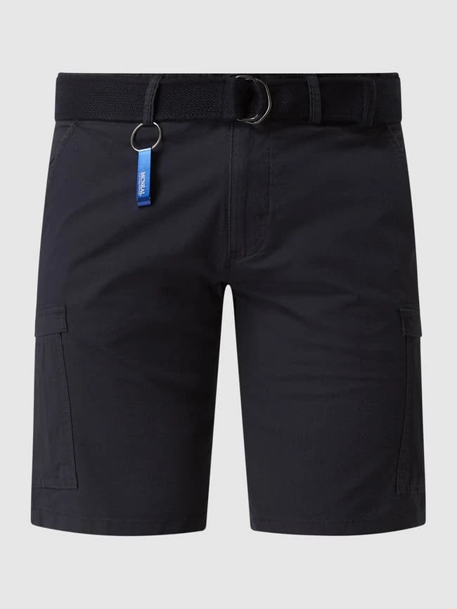 MCNEAL Cargoshorts Mit Stretch-Anteil - Marineblau 4 MCNEAL Cargoshorts Mit Stretch-Anteil - Marineblau – Bild 2