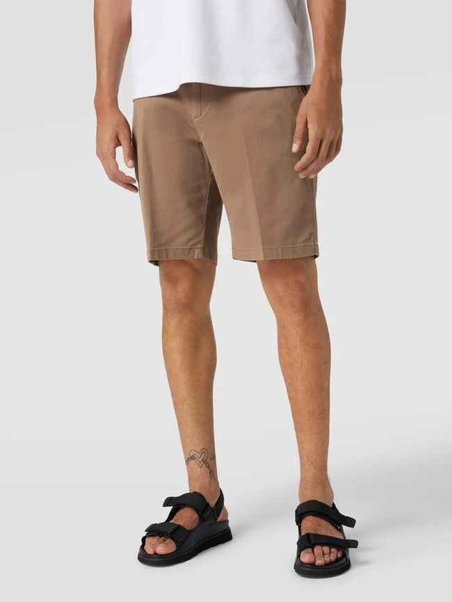 REVIEW Chino-Shorts Mit Logo-Detail - Taupe 6 REVIEW Chino-Shorts Mit Logo-Detail - Taupe – Bild 4