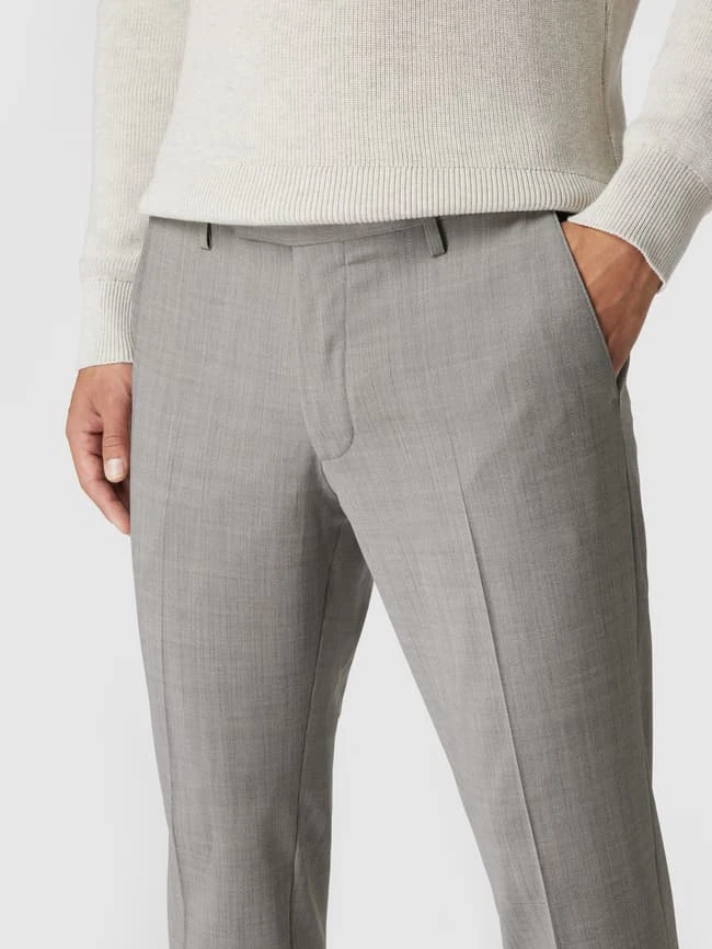 Cinque Anzughose Mit Bügelfalten Modell 'Cimonopoli' - Hellgrau 5 Cinque Anzughose Mit Bügelfalten Modell 'Cimonopoli' - Hellgrau – Bild 3