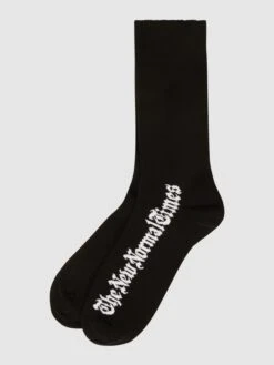 Cheerio Socken Im 2er-Pack - Schwarz