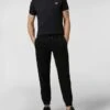 Fred Perry T-Shirt Mit Logo-Stickerei - Schwarz
