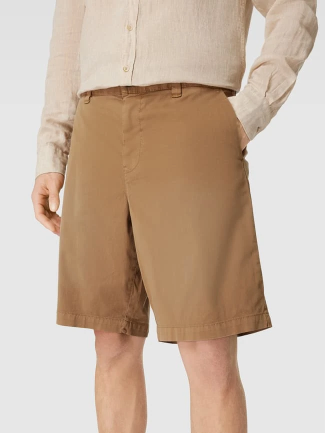 BOSS Orange Bermudas Mit Französischen Eingrifftaschen Modell 'Selian' - Cognac 5 BOSS Orange Bermudas Mit Französischen Eingrifftaschen Modell 'Selian' - Cognac – Bild 3