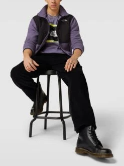 The North Face Fleecejacke Mit Kontrastbesatz Modell 'DENALI' - Flieder