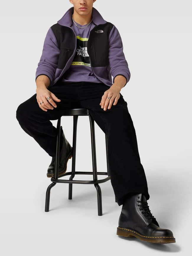 The North Face Fleecejacke Mit Kontrastbesatz Modell 'DENALI' - Flieder 3 The North Face Fleecejacke Mit Kontrastbesatz Modell 'DENALI' - Flieder