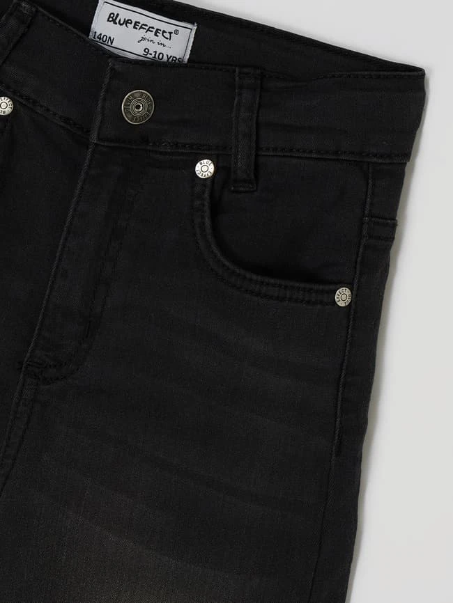 Blue Effect Wide Leg Jeans Mit Stretch-Anteil - Schwarz 4 Blue Effect Wide Leg Jeans Mit Stretch-Anteil - Schwarz – Bild 2