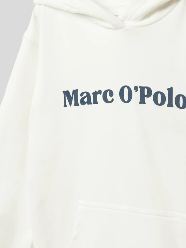 Marc O'Polo Hoodie Mit Label-Details - Offwhite 4 Marc O'Polo Hoodie Mit Label-Details - Offwhite – Bild 2