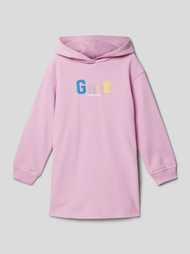 Gant Sweatkleid Mit Kapuze - Rosa 3 Gant Sweatkleid Mit Kapuze - Rosa