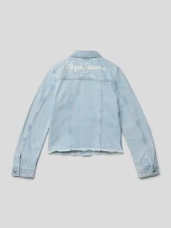 Pepe Jeans Jeansjacke Mit Ausgefranstem Saum Modell 'ISA' - Blau -Beliebt Bekleidungsgeschäft 8os4ciqe8l756lil7184ij9jaks4mh228l8j4iqd6p64ccab8l3kmlid84rkkgpm8pa30c2l8p1ksi9j613jccpiccrm2dj4ckom4c9k6dh34ohkchi3ep1m6tgm6e1iclh6cco