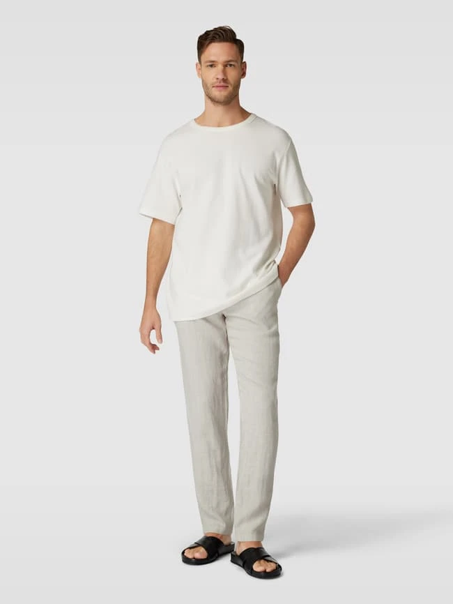 MCNEAL Hose Aus Reinem Leinen Mit Tunnelzug - Ecru 3 MCNEAL Hose Aus Reinem Leinen Mit Tunnelzug - Ecru