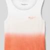 Pepe Jeans Tanktop Mit Label-Stitching Modell 'GARNIER' - Apricot