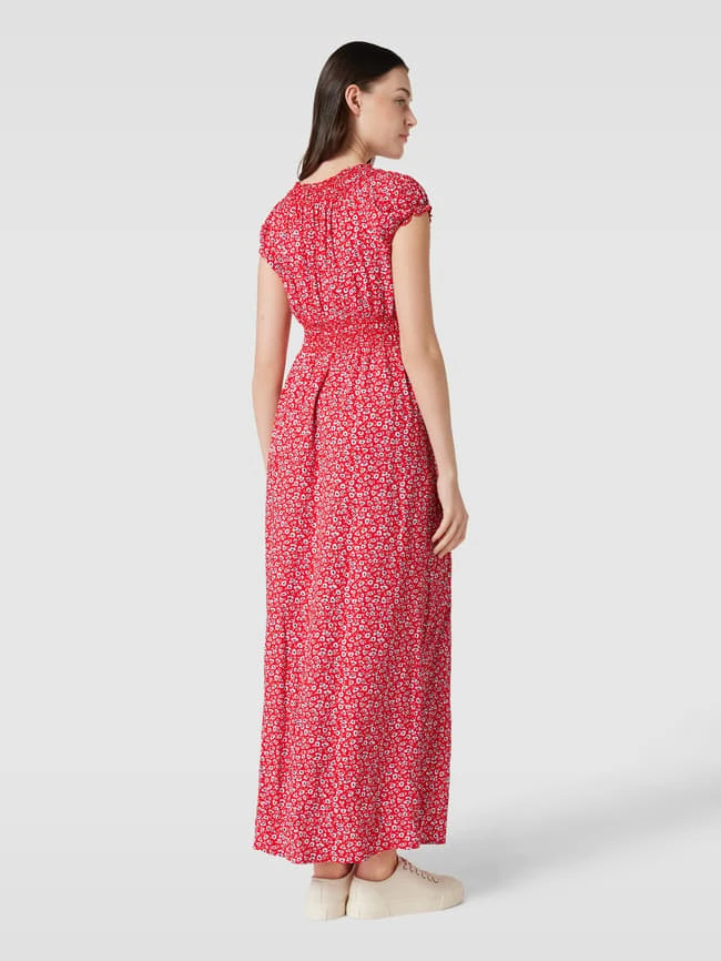 Apricot Maxikleid Aus Viskose Mit Allover-Muster - Rot 7 Apricot Maxikleid Aus Viskose Mit Allover-Muster - Rot – Bild 5