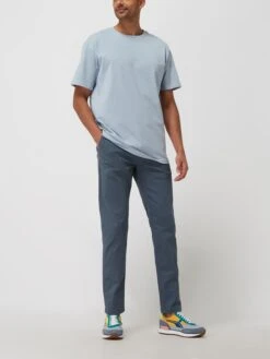 Scotch & Soda Slim Fit Chino Mit Stretch-Anteil Modell 'Mott' - Anthrazit