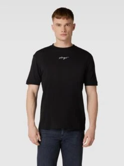 HUGO T-Shirt Mit Rundhalsausschnitt Modell 'Dontevideo' - Schwarz -Beliebt Bekleidungsgeschäft 8p442h246h130ha78kpl8iik6os46kqf74qkgdij8t844hqj6h5jghqeal1kmd29995kiii88d934j1h9l3m4chkcpij6cr6cdi62c1k6phj2o9i60q64opk60sj6db3c4r66c8