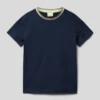S.Oliver RED LABEL T-Shirt Mit Kontraststreifen - Marineblau