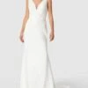 Luxuar Brautkleid Mit V-Ausschnitt - Offwhite
