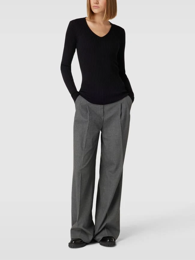 Ann-Kathrin Goetze X P&C Strickpullover In Ripp-Optik - Ann-Kathrin Götze X P&C - Schwarz 3 Ann-Kathrin Goetze X P&C Strickpullover In Ripp-Optik - Ann-Kathrin Götze X P&C - Schwarz