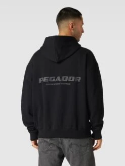 Pegador Oversized Sweatjacke Mit Label-Prints Modell 'Colne' - Schwarz -Beliebt Bekleidungsgeschäft 8p838lac9t650hpk90olak9ga95kgdq88p4jcli771158i2magp54hqf9p2l0h2m6db4gha390o3gh296t3jcob274r3ge1g6pi68d1kcgs3ce9pcgq66cj4coq66dpgcopj6og