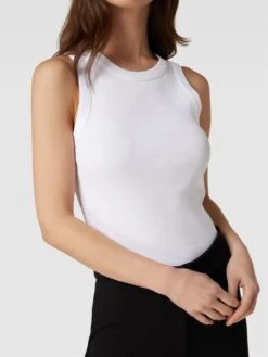 Drykorn Top Mit Geripptem Rundhalsausschnitt Modell 'OLINA' - Weiß -Beliebt Bekleidungsgeschäft 8p93giaf9cp4udi38554gk1g6p0kee2a98p56hi36h656habacskgdie696k4d1h890j6ea775154hagaco3gdr170sj2e9o68rm8c9kcgojce9p69i30cph71j68c9i6cq38cg