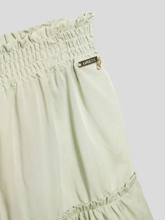 Guess Midirock Mit Smok-Details - Schilf 4 Guess Midirock Mit Smok-Details - Schilf – Bild 2