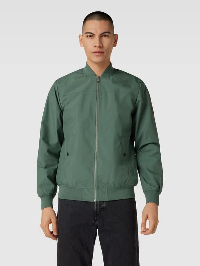 Matinique Bomberjacke Mit Label-Detail Modell 'clay' - Lindgrün 6 Matinique Bomberjacke Mit Label-Detail Modell 'clay' - Lindgrün – Bild 4
