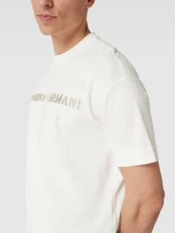 Emporio Armani T-Shirt Mit Label-Stitching - Weiß -Beliebt Bekleidungsgeschäft 8srkmgi36583cdqd9h24ui1ja90k8j9g9h94si2j6ool4ga48p4j0e9j9h0j8kqc9pa3eia9ah7jad2b6oo36ob46ko3ec1l60s3ge1kcgsjce9pc9im6p1ockpj4oj468s38oo