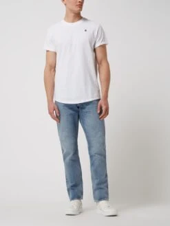 G-Star Raw Relaxed Fit T-Shirt Aus Bio-Baumwolle - Weiß
