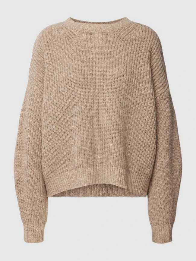 Ana Johnson X P&C Oversized Strickpullover In Ripp-Optik - Schlamm 4 Ana Johnson X P&C Oversized Strickpullover In Ripp-Optik - Schlamm – Bild 2