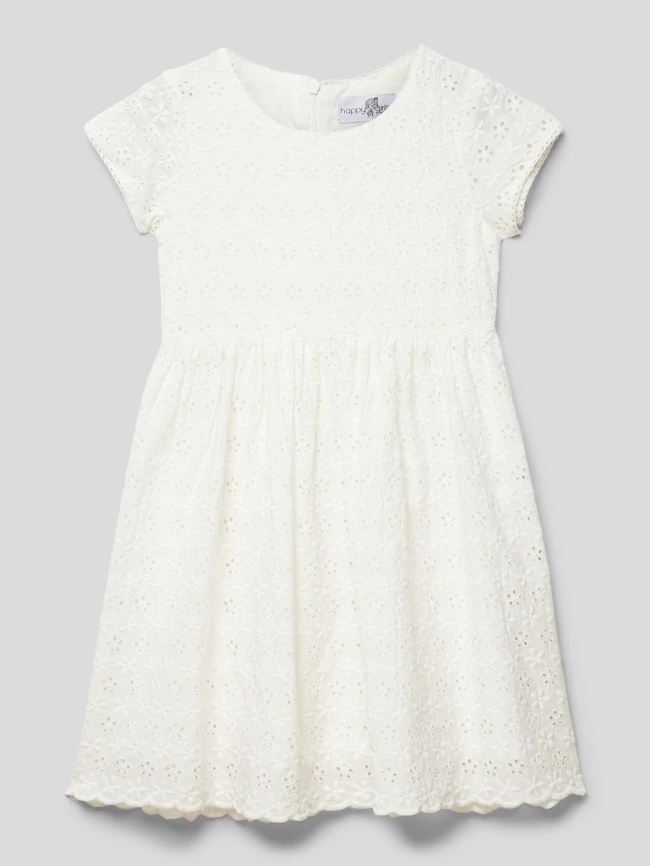 Happy Girls Minikleid Mit Floralem Muster - Ecru 3 Happy Girls Minikleid Mit Floralem Muster - Ecru