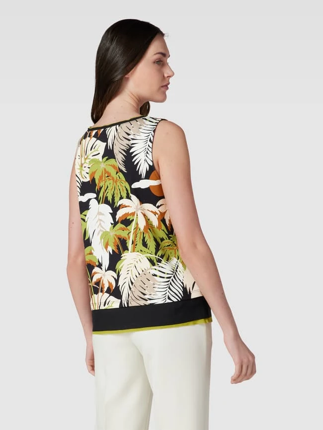 Marc Cain Tank Top Mit Allover-Muster - Schilf 7 Marc Cain Tank Top Mit Allover-Muster - Schilf – Bild 5