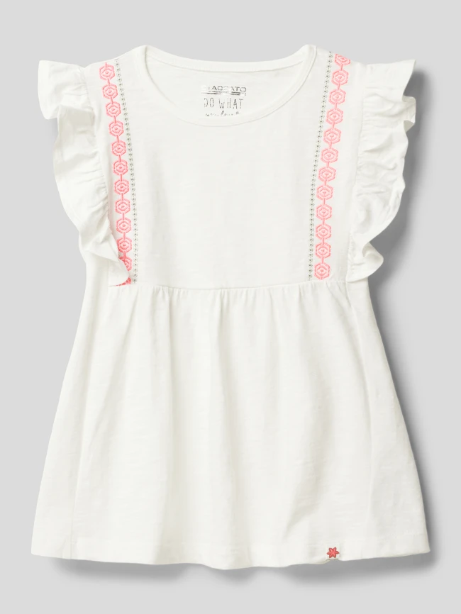 Staccato T-Shirt Mit Volants - Gelb 3 Staccato T-Shirt Mit Volants - Gelb